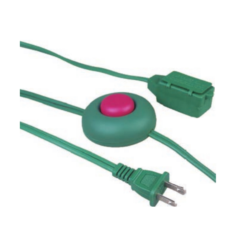 LA001C/J-14B/LA002H Cord Set With A Through-cord Switch