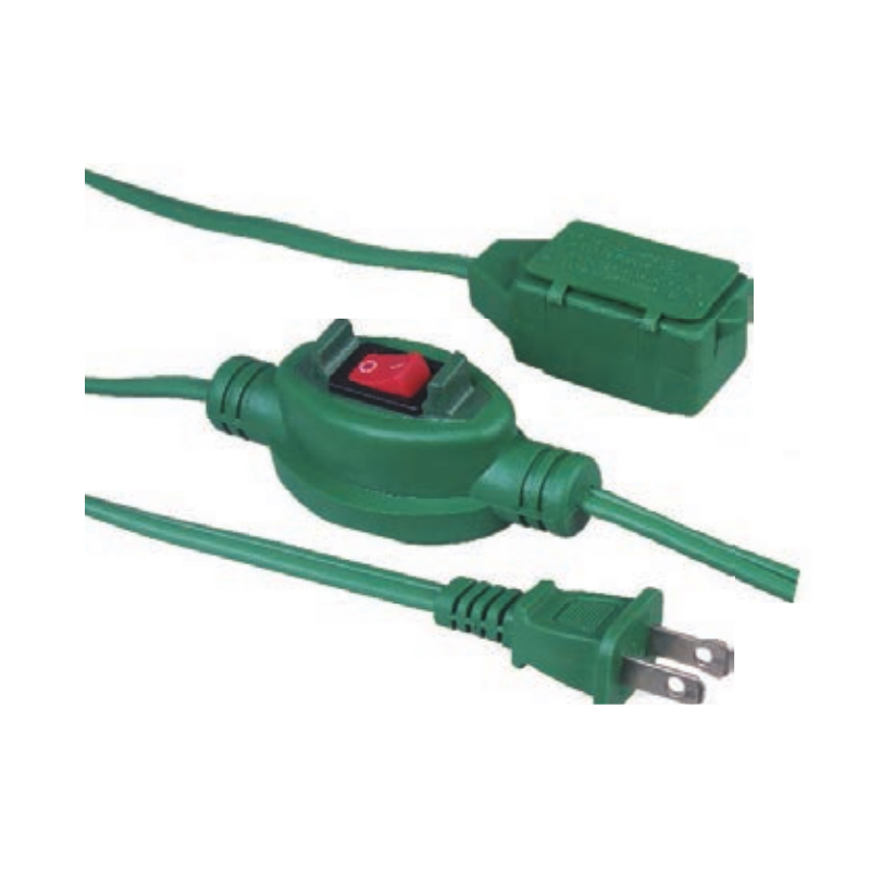 LA001C/RS002/LA002H Cord Set With A Through-cord Switch