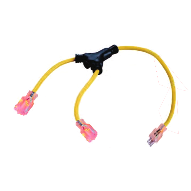 LA004I/Y/LA005G Y/W Outdoor Extension Cords