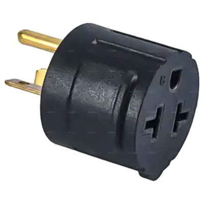 LA055I NEMA 6-20P To 5-15/20R, 6-15/20R T-Blade Female Adapter Four In One 20 Amp Household AC Plug To 20 Amp T Blade Adapter