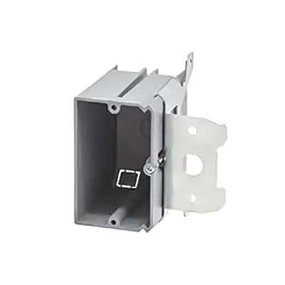 P019 American 21 Cu.In. One-Gang Adjustable New Work Switch/Outlet Box With Bracket 3.32