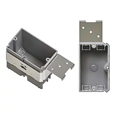 P020 American 21 Cu.In. One-Gang Adjustable New Work Switch/Outlet Box With Bracket 3.32