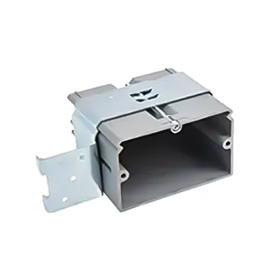 P020 American 21 Cu.In. One-Gang Adjustable New Work Switch/Outlet Box With Bracket 3.32