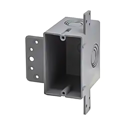 P037 American 22 Cu.In. One-Gang Old Work Outlet/Switch Box With ENT 3.25