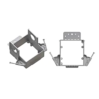 P043 American Two-Gang New Work Low Voltage Backless Bracket 3.3