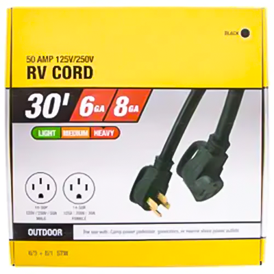 RV50H/RV50H-R 50 AMP RV Adapter Cord